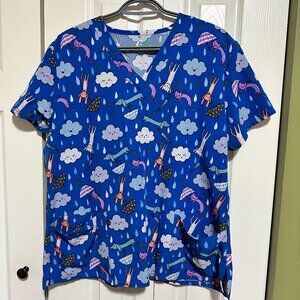 Bundle of 3 scrub tops XL